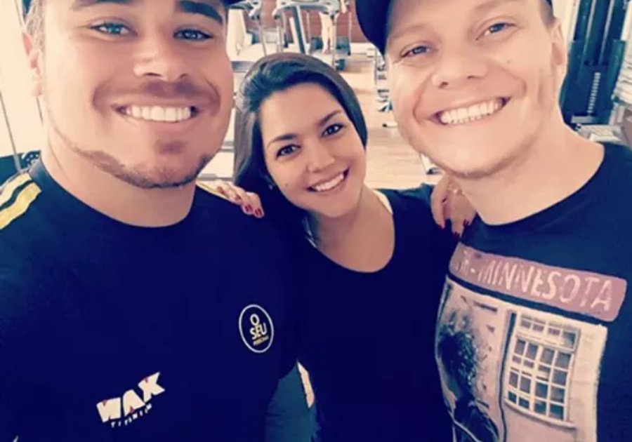 Revista Quem: Michel Teló se exercita com Thais Fersoza
